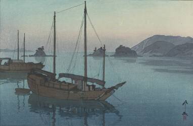 Three Little Islands (Hiroshi Yoshida) - Muzeo.com