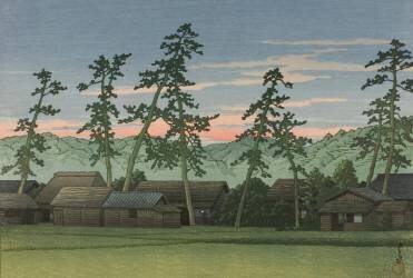 Tokaido, Shimada (Hasui Kawase) - Muzeo.com