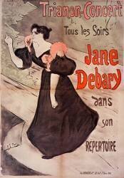 Trianon-Concert... Jane Debary dans son répertoire (Henri-Gabriel Ibels) - Muzeo.com