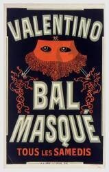 Valentino, Bal masqué (Jules Chéret) - Muzeo.com