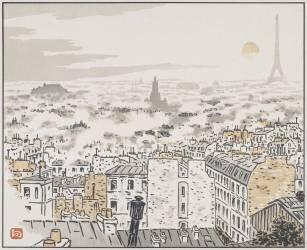 View from Abbesses (Henri Rivière) - Muzeo.com