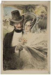 Voyage de noces (Charles Léandre) - Muzeo.com