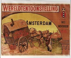 Wereldtentoonstelling Amsterdam Mei-November 1895... (Job Braakensiek) - Muzeo.com