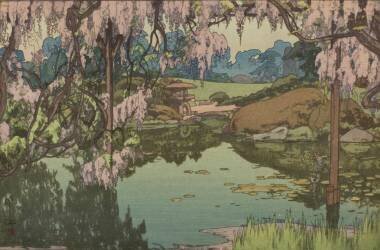 Wisteria (Hiroshi Yoshida) - Muzeo.com