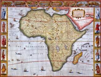 Map of Africa (John Speed) - Muzeo.com