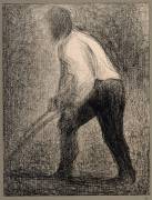 Le Laboureur (Georges Seurat) - Muzeo.com