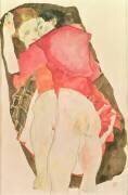Lovers (Egon Schiele) - Muzeo.com