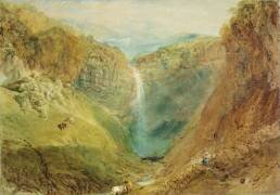 Hardraw Fall (Joseph Mallord William Turner) - Muzeo.com
