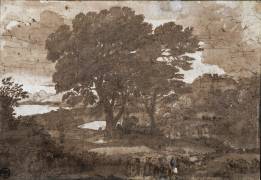 Landscape (Claude Gellée) - Muzeo.com