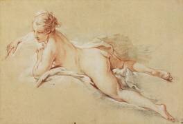Recumbent Nude (François Boucher) - Muzeo.com