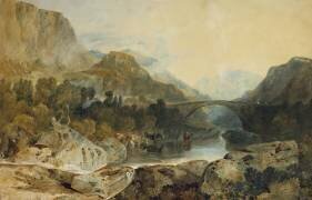 Rosthwaite Bridge (Joseph Mallord William Turner) - Muzeo.com