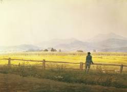 View of Schmiedebergerkamm (Caspar David Friedrich) - Muzeo.com