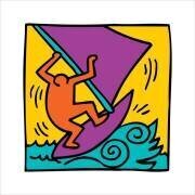 Untitled (boat) (Keith Haring) - Muzeo.com