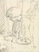 A girl writing (Harold Gilman) - Muzeo.com