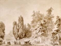 An Italian Park (Jean-Honoré Fragonard) - Muzeo.com