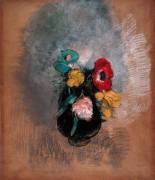 Anemones and Tulipes (Odilon Redon) - Muzeo.com