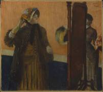 At the Milliner's (Edgar Degas) - Muzeo.com