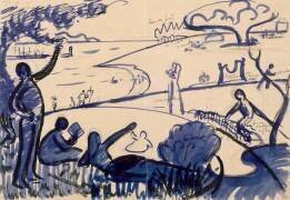 Au Temps d'Harmonie (Paul Signac) - Muzeo.com