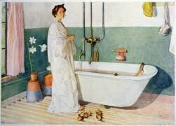 Bathroom Scene - Lisbeth (Carl Larsson) - Muzeo.com