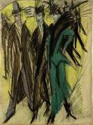 Berlin Street Scene (Ernst Ludwig Kirchner) - Muzeo.com