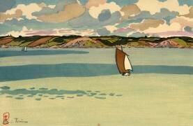 Boat, Fresnay Bay (Henri Rivière) - Muzeo.com