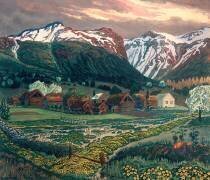Buttercup Night (Nikolai Astrup) - Muzeo.com