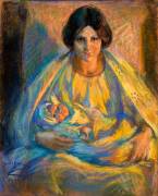 By Lamplight (Alice Pike Barney) - Muzeo.com