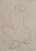 Femme Accroupie (etching) (Aristide Maillol) - Muzeo.com