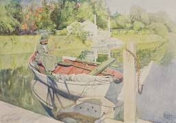 Fishing (Carl Larsson) - Muzeo.com