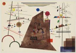Heavy Between Light (Wassily Kandinsky) - Muzeo.com