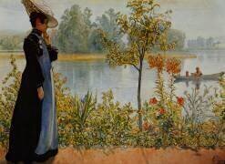 Indian Summer (Carl Larsson) - Muzeo.com
