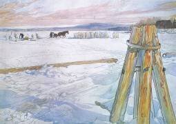 Johan fetched Brunte (Carl Larsson) - Muzeo.com