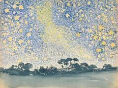 Landscape with Stars (Henri-Edmond Cross) - Muzeo.com