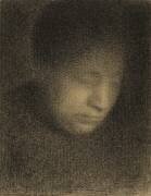 Madame Seurat (Georges Seurat) - Muzeo.com