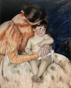 Mother and Child (Mary Cassatt) - Muzeo.com