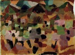 Mountain Range (Paul Klee) - Muzeo.com