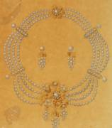 Necklace and earrings (Léon Rouvenat) - Muzeo.com