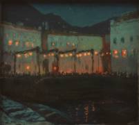 Next folk festival on Lake Garda (Melchior Lechter) - Muzeo.com