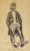 Pigeon-Toed Man (William James Glackens) - Muzeo.com