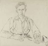 Portrait de jeune homme (André Jordan) - Muzeo.com