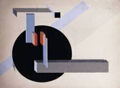 Proun n°89 (Kilmansvaria) (Eliezer Lissitzky) - Muzeo.com