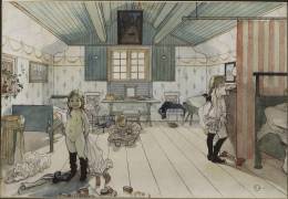Small Girls' Room (Carl Larsson) - Muzeo.com