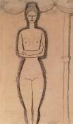 Standing Nude (Amedeo Modigliani) - Muzeo.com