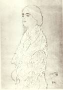 Standing Robed Lady (Gustav Klimt) - Muzeo.com
