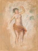 Study of a Faun Woman Dancing for 'Oedipus Rex' (Auguste Renoir) - Muzeo.com