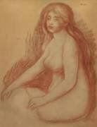 The Bather (Auguste Renoir) - Muzeo.com