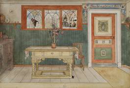 The Dining Room (Carl Larsson) - Muzeo.com