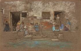 The Steps (James Abbott McNeill Whistler) - Muzeo.com