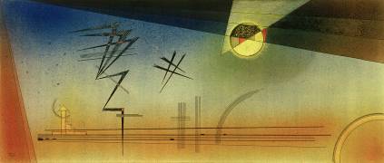 Upwards zigzag (Wassily Kandinsky) - Muzeo.com