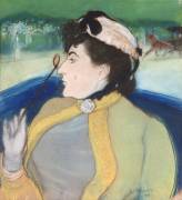 Woman in carriage (Louis Anquetin) - Muzeo.com